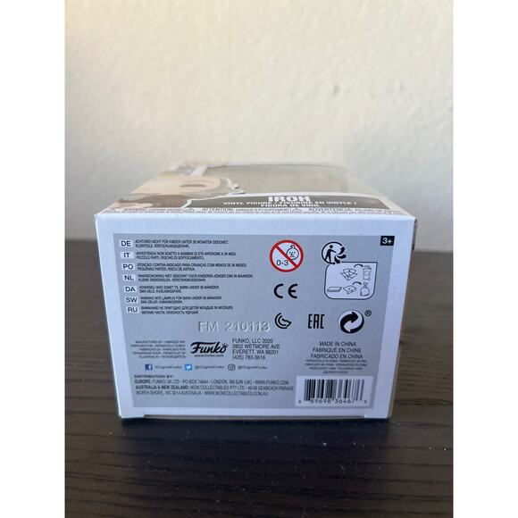 Iroh Avatar Last Airbender Funko Pop #539 Animation Nickelodeon Anime Cartoon - Picture 6 of 6